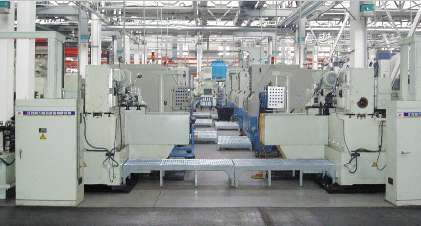 Rear axle production line